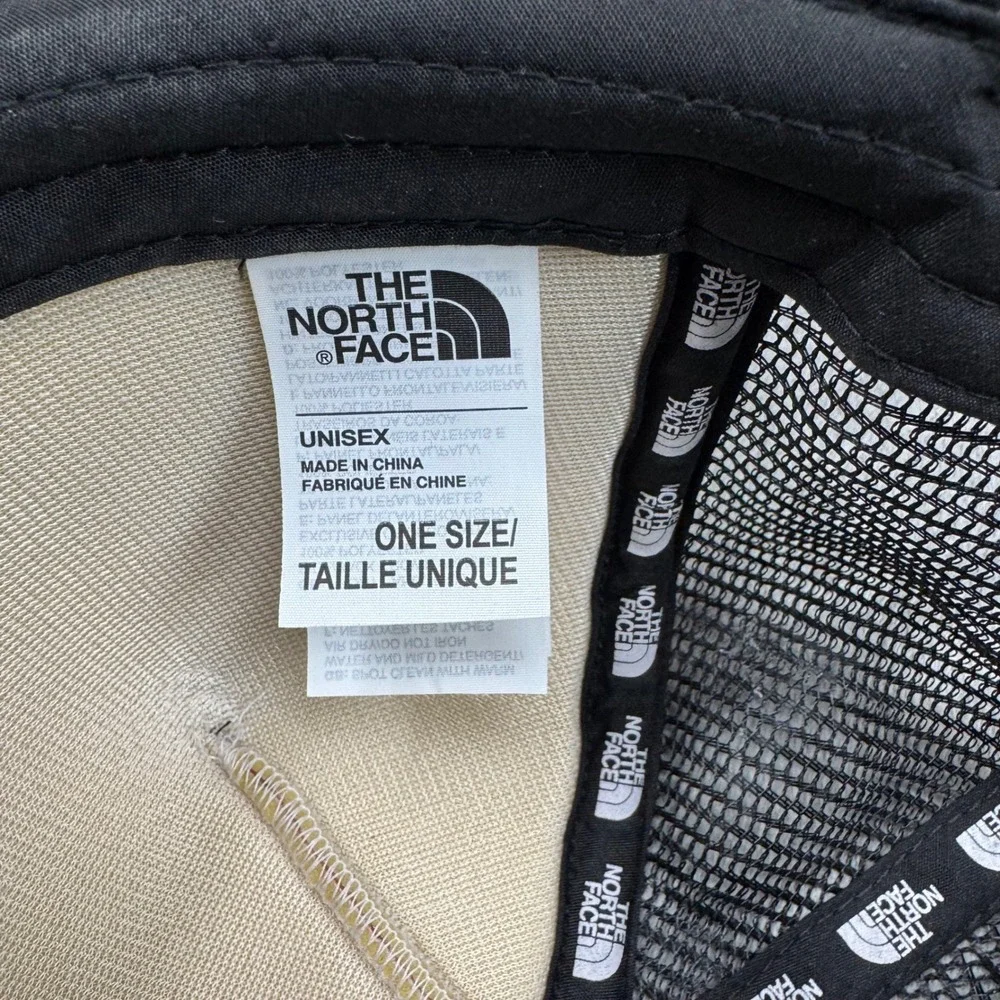 The North Face Trucker Hat Mens OS Black Arizona Trail Summit Hut Mesh Snapback‎